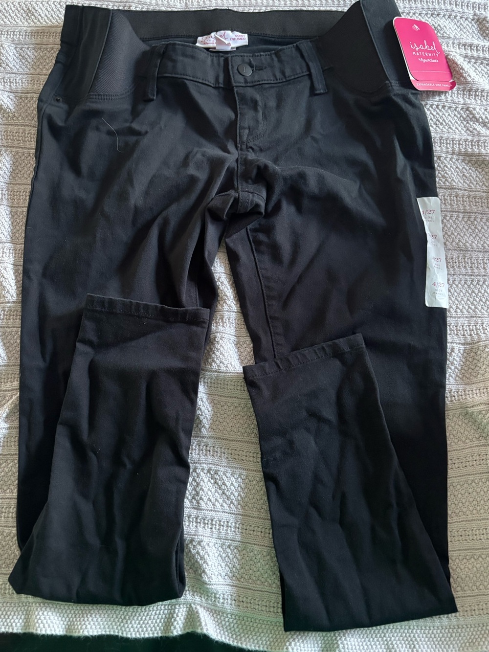 Isabel Maternity Black skinny jeans- NWT